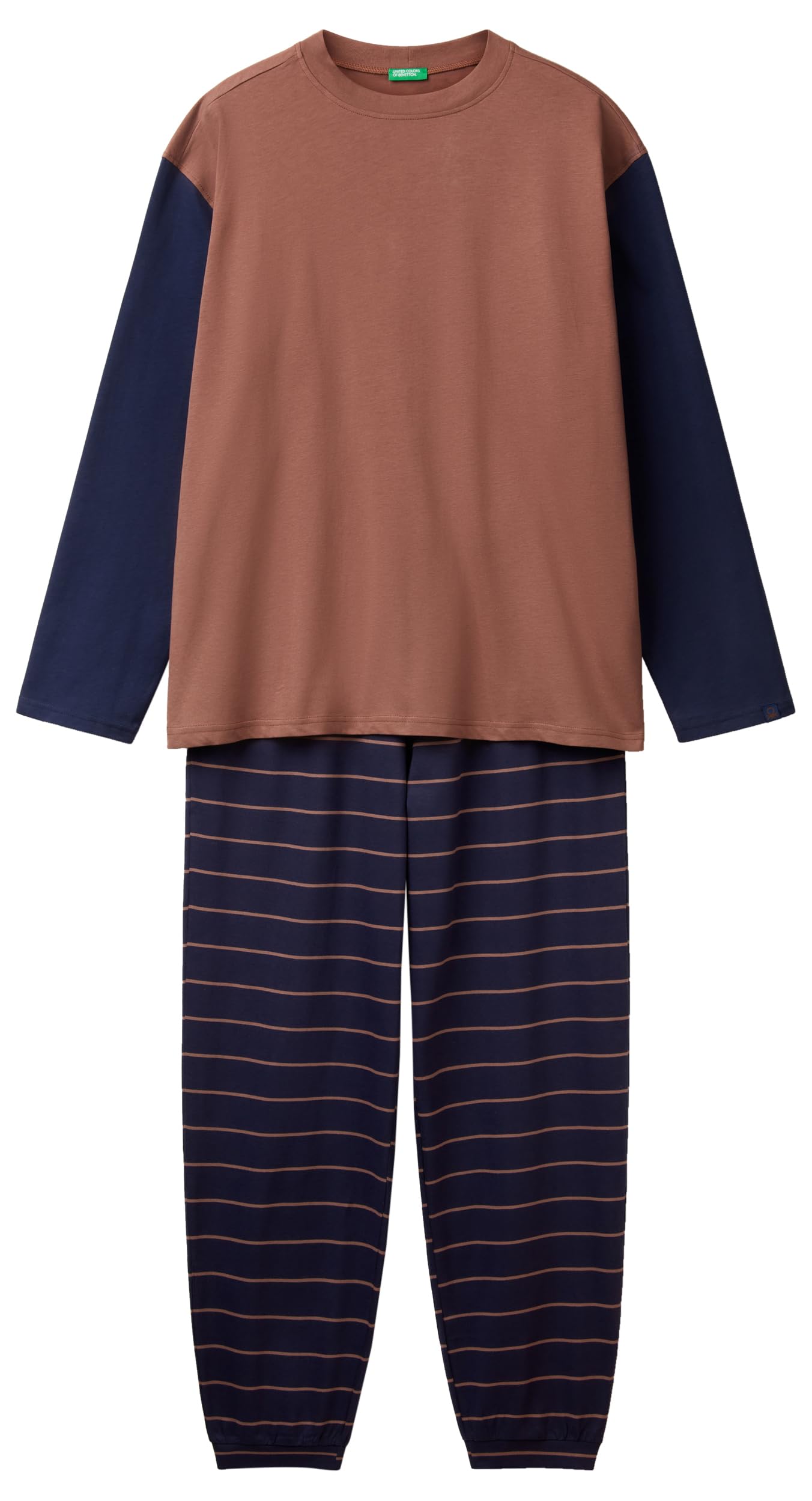 United Colors of Benetton 30964p02u pigiama uomo M grigio