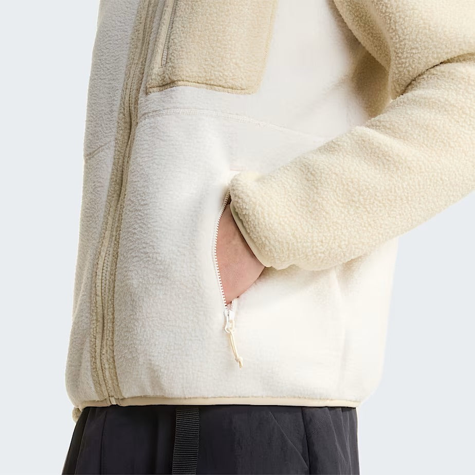 The North Face Yumiori NF0A883R Felpa Uomo White Dune Zip