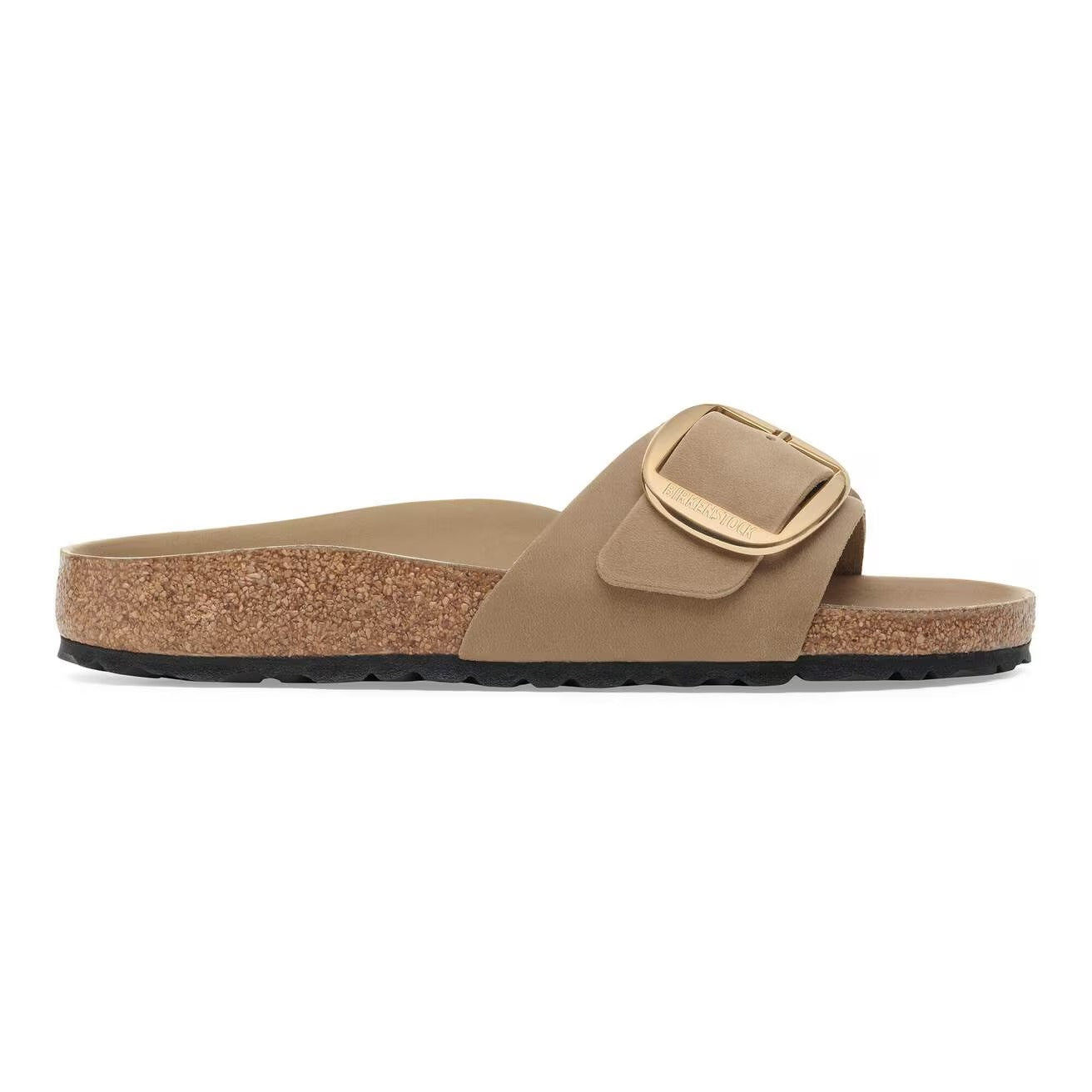 Birkenstock Madrid Big Buckle 1030467 ciabatta donna tobacco brown pelle