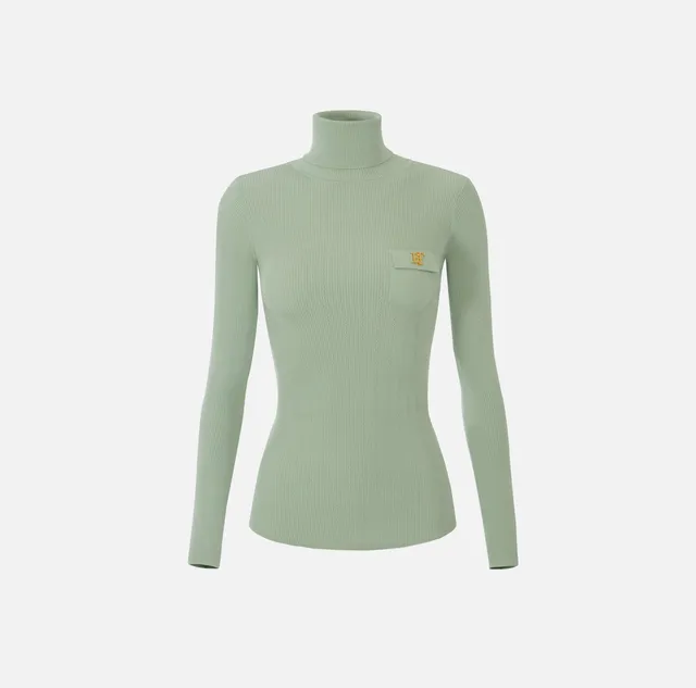 Elisabetta Franchi MK05B66E2 Maglia Dolcevita Glass