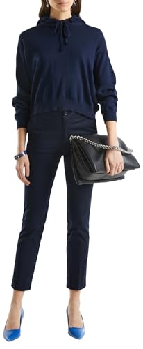 Benetton Chino Donna in Cotone Stretch Gamba Dritta