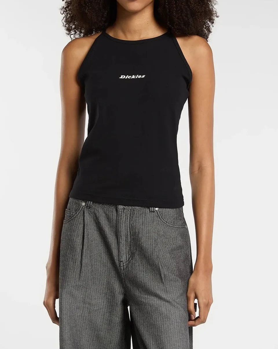 Dickies Honeyville DK0A8852 canotta donna nera slim