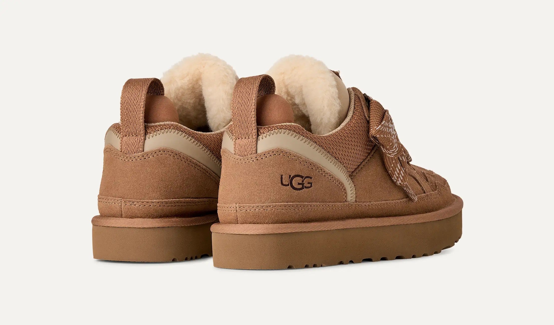 UGG Lowmel 1144032 Sneaker donna chestnut suede