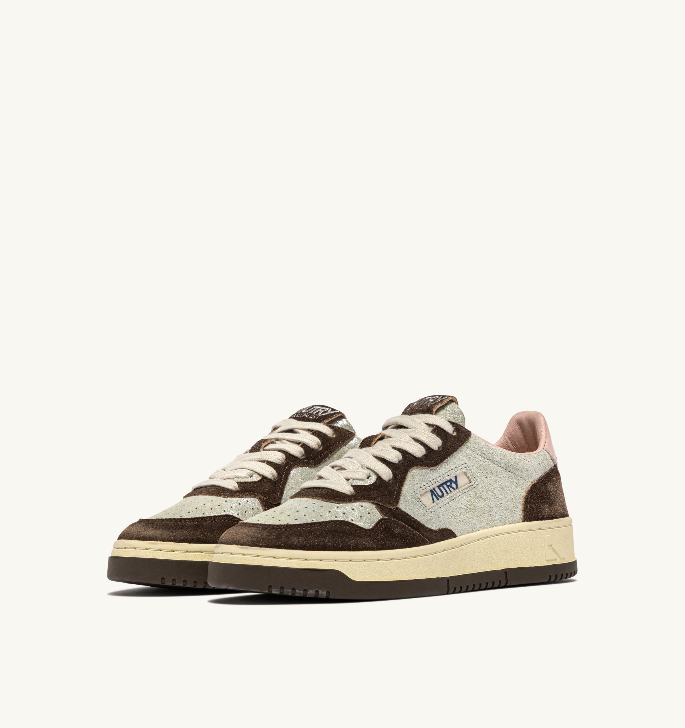 Autry Medalist Low AULW-YB02 Sneaker Silver Mustang