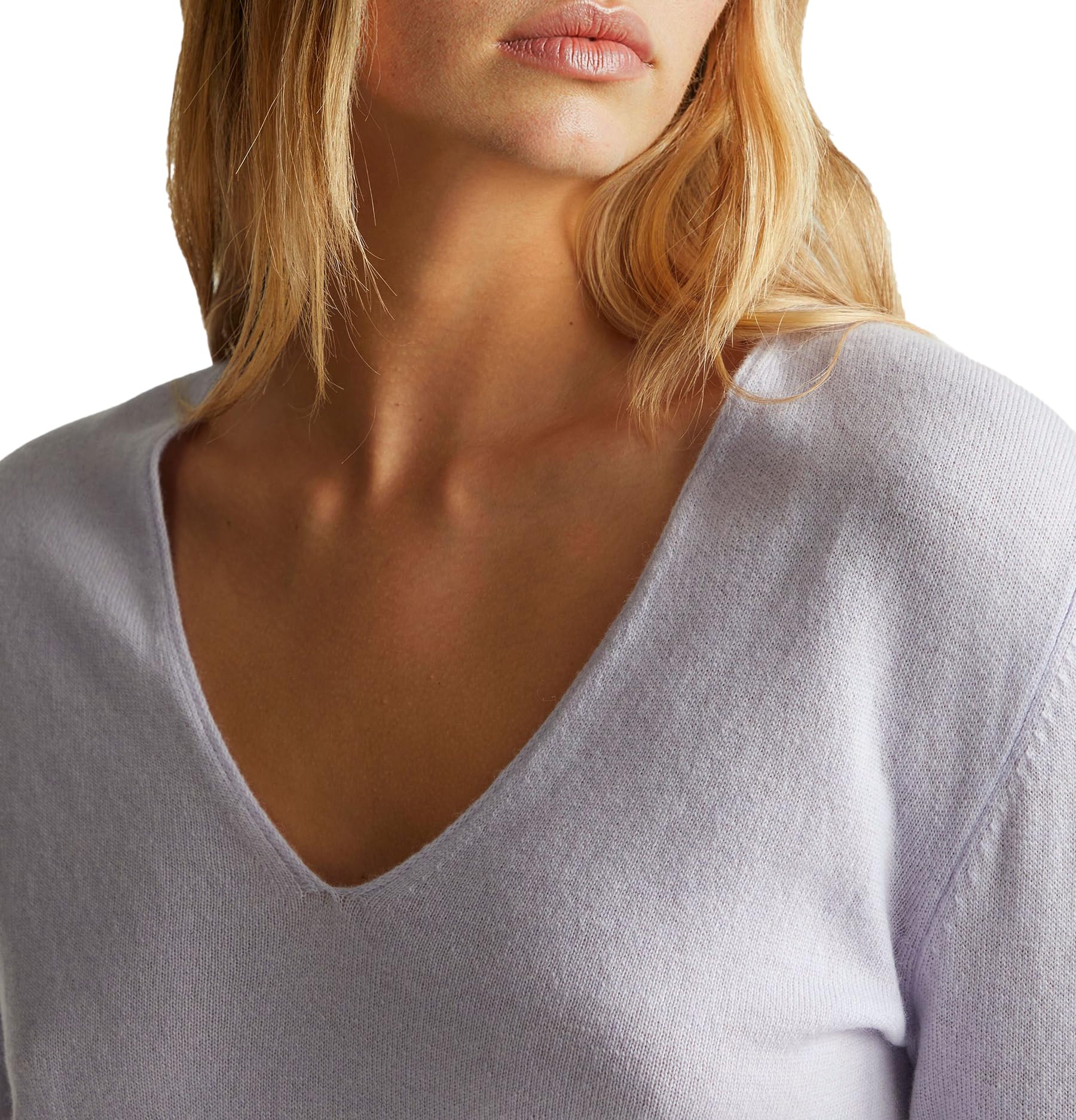 Benetton Maglieria Maglia Scollo V Donna Regular