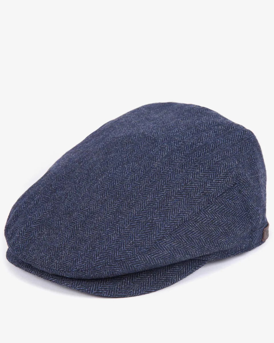 Barbour Barlow MHA0483 Cappello Uomo Navy misto lana