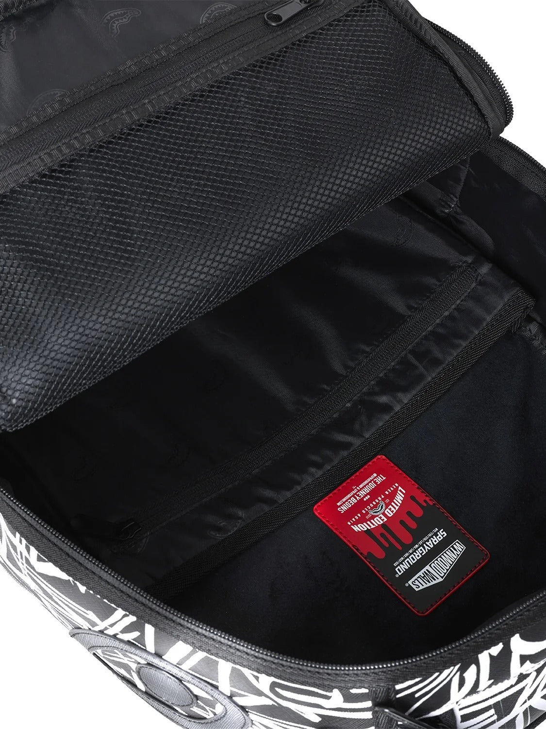 Sprayground 910B6683NSZ zaino nero bianco PVC laptop