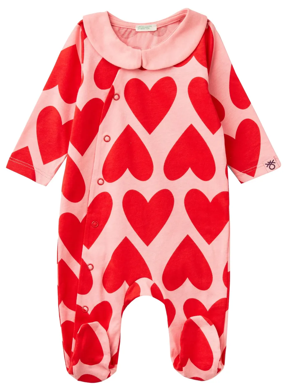 Benetton Intimo e Pigiami Pigiamino Bimbo Tutina 50 Jersey Stampa