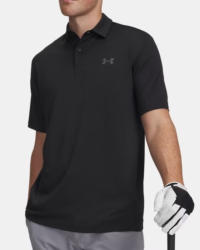 Under Armour Matchplay 77-6009799 polo uomo nera poliestere