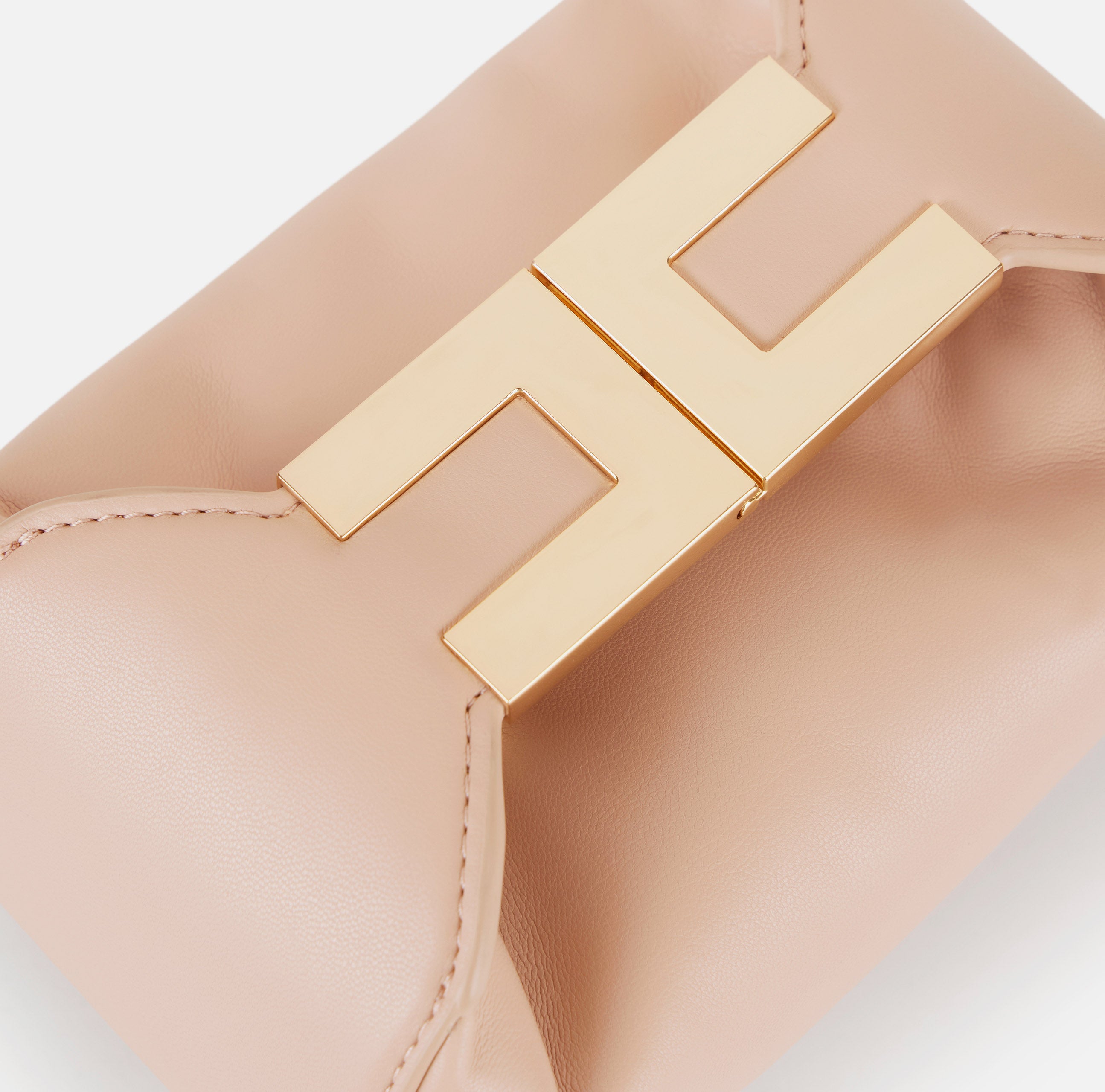Elisabetta Franchi BS07A62E2 Hobo Nude