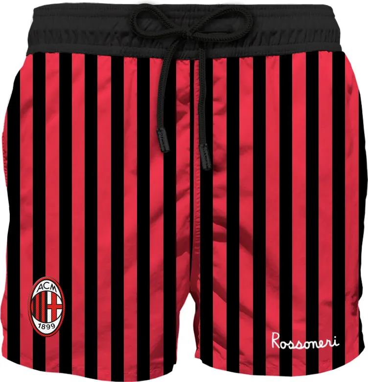 MC2 Saint Barth Gustavia 07456L costume boxer uomo Milan Stripes