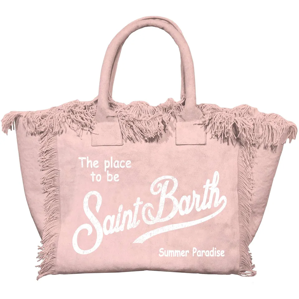 MC2 Saint Barth Vanity 09197L Borsa Powder Pink Canvas