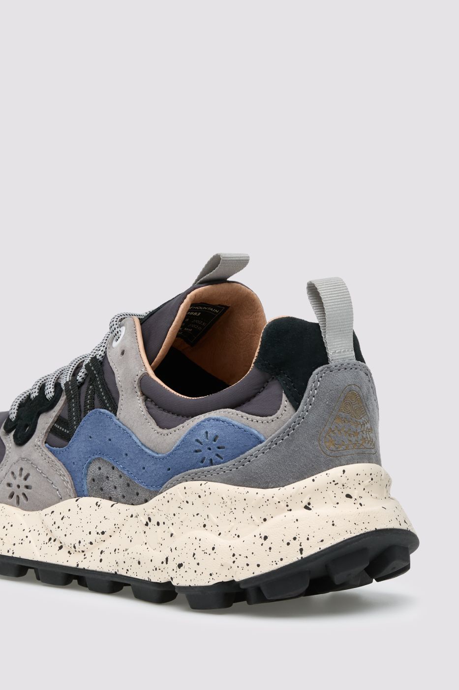 Flower Mountain Yamano 3 Sneaker Uomo Grigio Scuro Suede