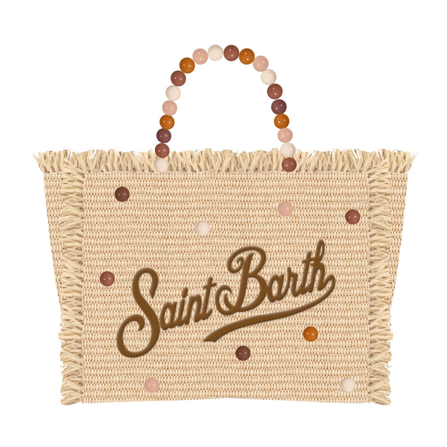 MC2 Saint Barth Colette Straw N Borsa Donna Beige Marrone