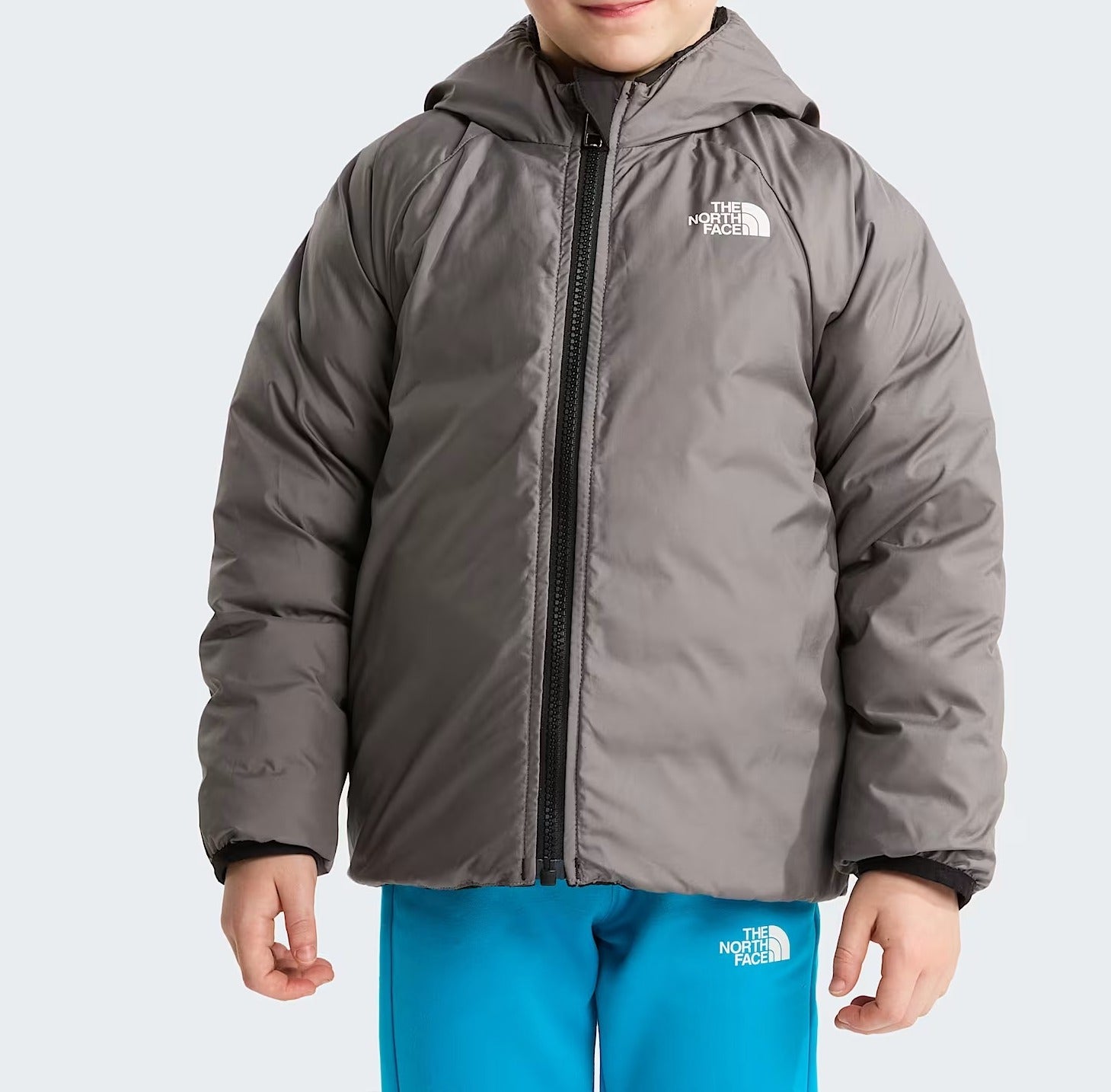 The North Face Perrito NF0A88VJ giacca bimbo nera reversibile
