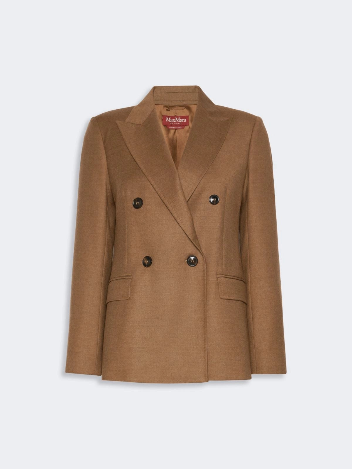 Max Mara Studio Uditore MSTUDITORE blazer cuoio