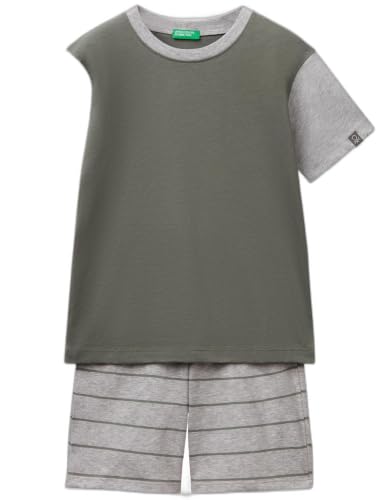 Benetton Intimo 30960P08R Set Pigiama Bambino Taglia 90 Blu