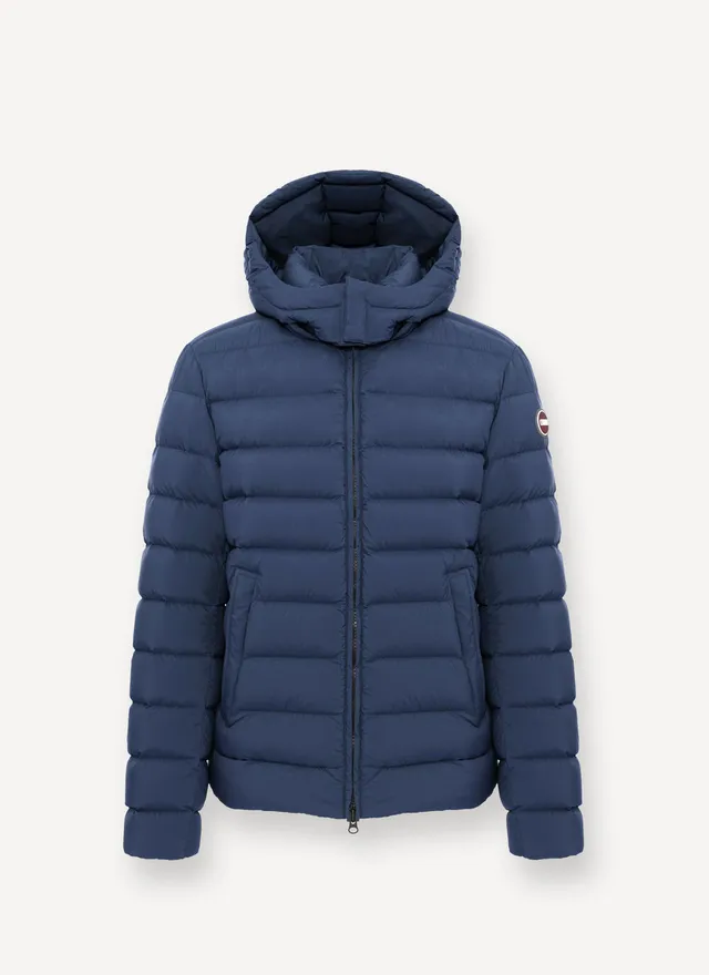 Colmar 12000052 Piumino Uomo Navy Cappuccio Staccabile