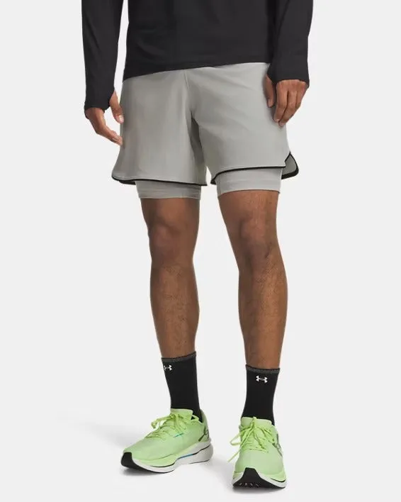 Under Armour Velociti Pro 2-in-1 shorts uomo titanium