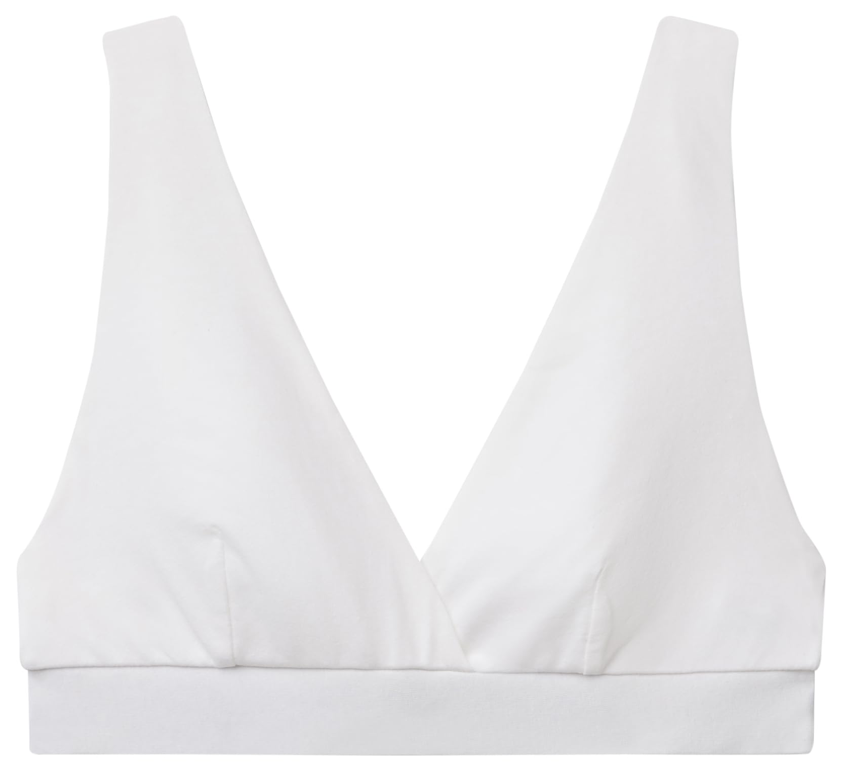 Benetton Intimo Triangolo Vela Reggiseno Grigio Melange Cotone