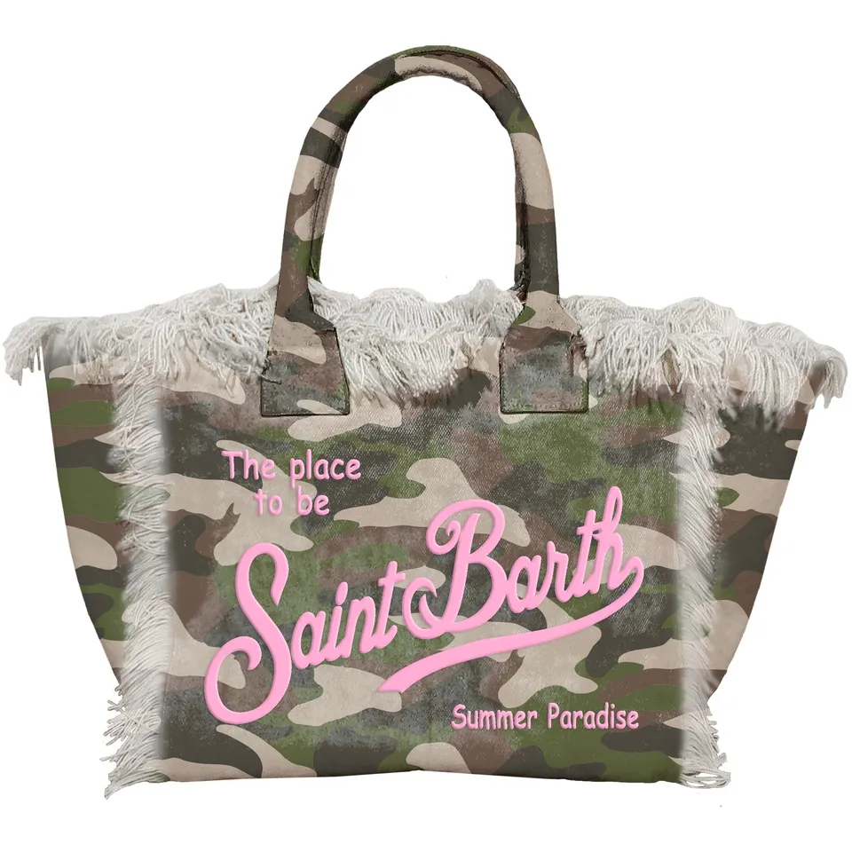 MC2 Saint Barth Vanity 03477L borsa donna verde militare