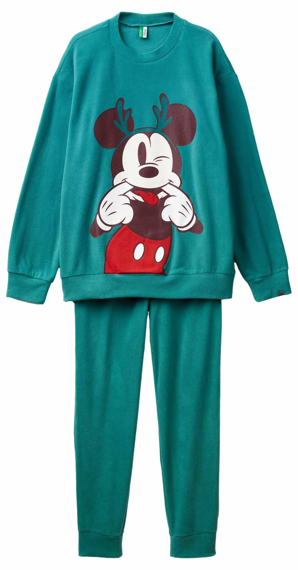 Benetton Intimo 3I474P032 Pigiama Uomo S Pile Disney