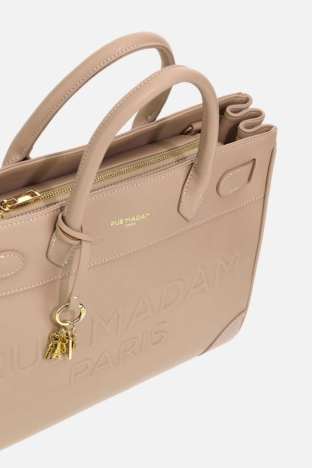 Rue Madam La Maison 1598 Tote Donna Taupe Ecopelle