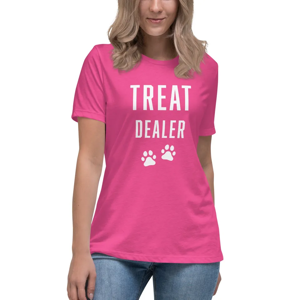 Pure Trash Treat Dealer maglietta donna cotone nera