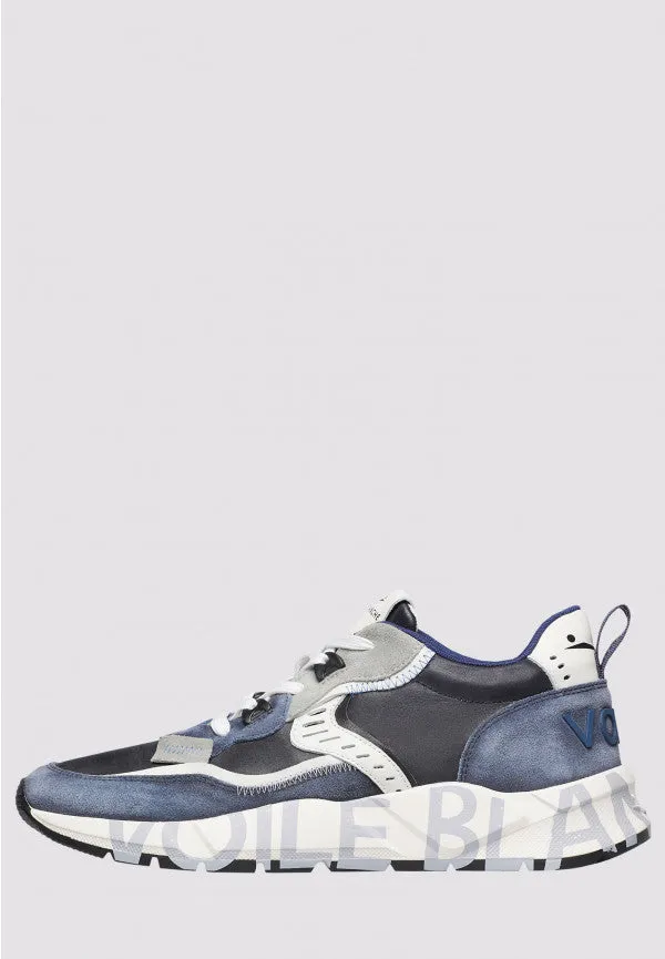 Voile Blanche Club01 2017465 Sneakers Uomo Blu Azzurro