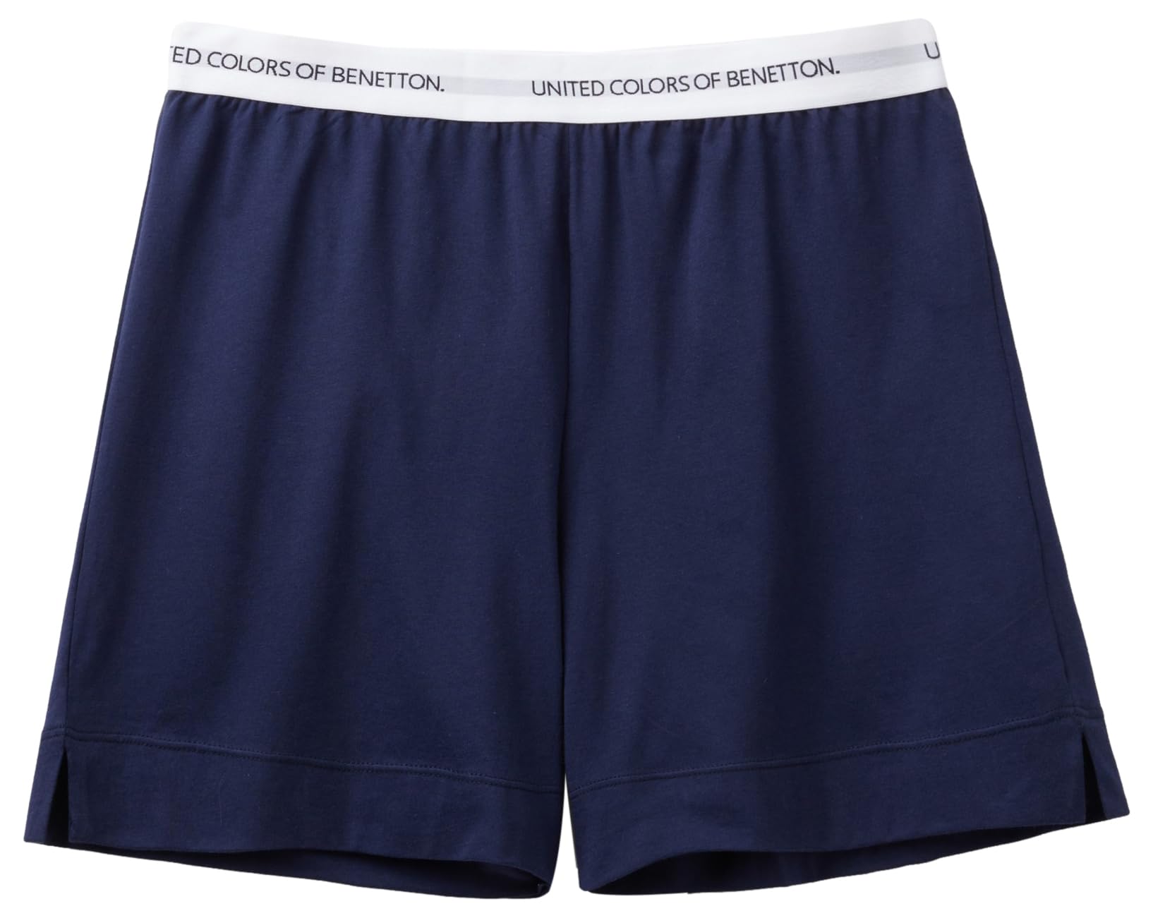 Benetton Shorts Pigiama Donna XS Blu Notte jersey