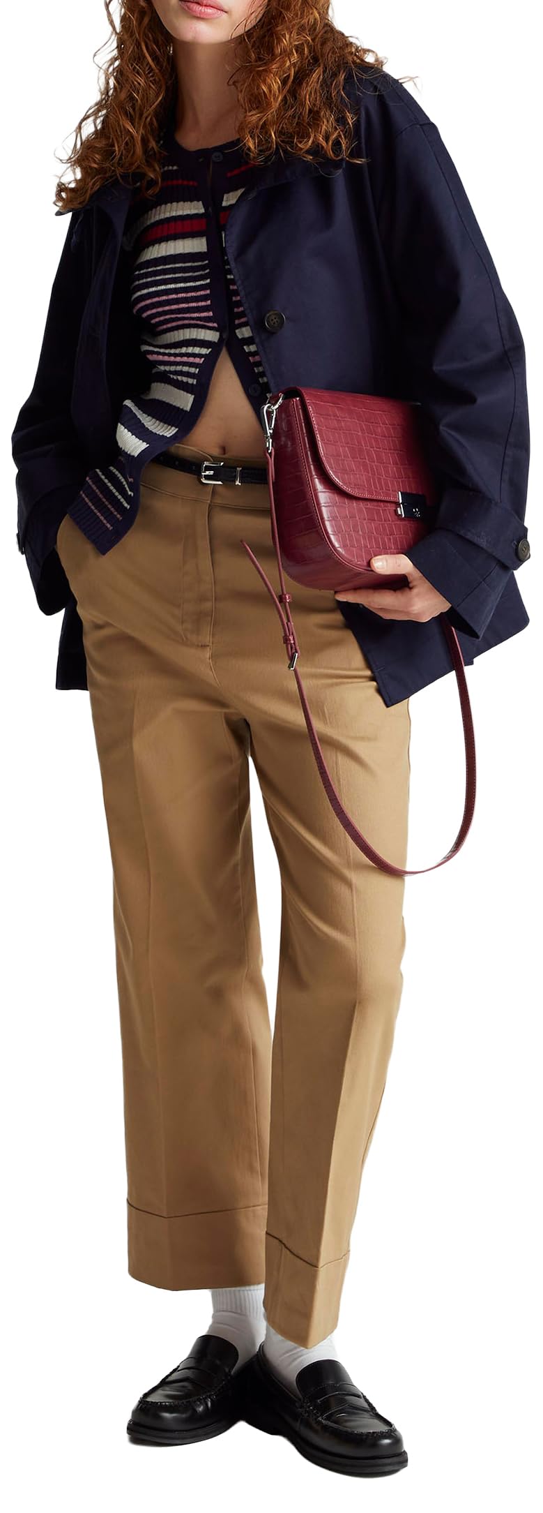 Benetton Pantaloni e Jeans pantalone stretch tasche francesi