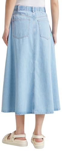 Benetton Gonne 43c8d004k gonna donna 40 denim svasata