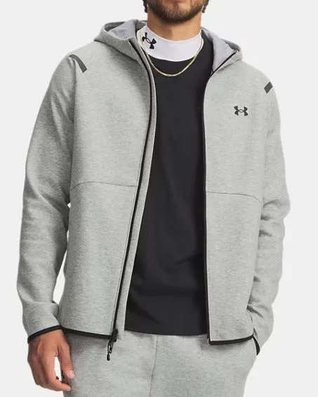 Under Armour Unstoppable 1389352 Felpa Full Zip Grigio