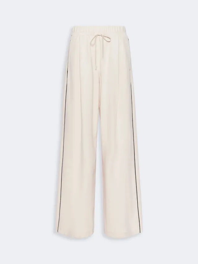 Weekend Max Mara Godezia pantalone donna avorio jersey