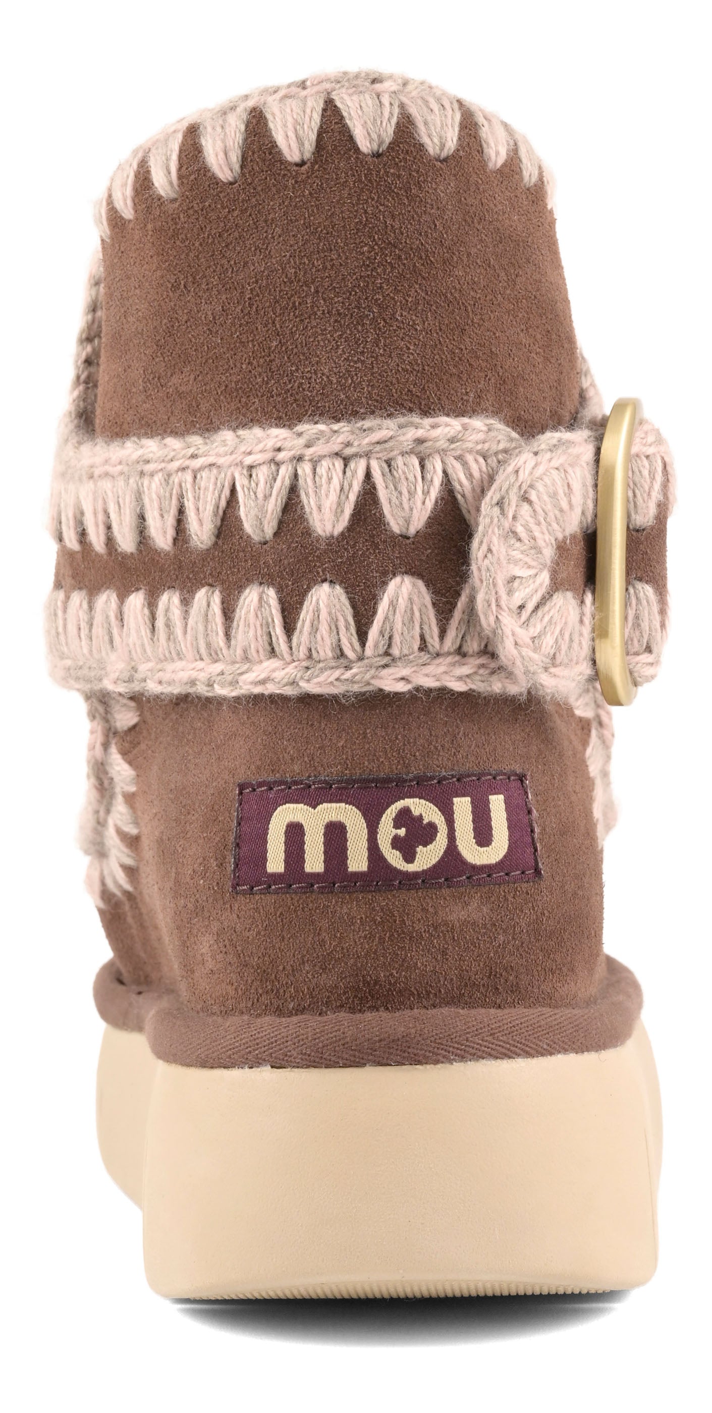 Mou Bounce Boot FW531020A Stivaletto Brown Pepper Montone