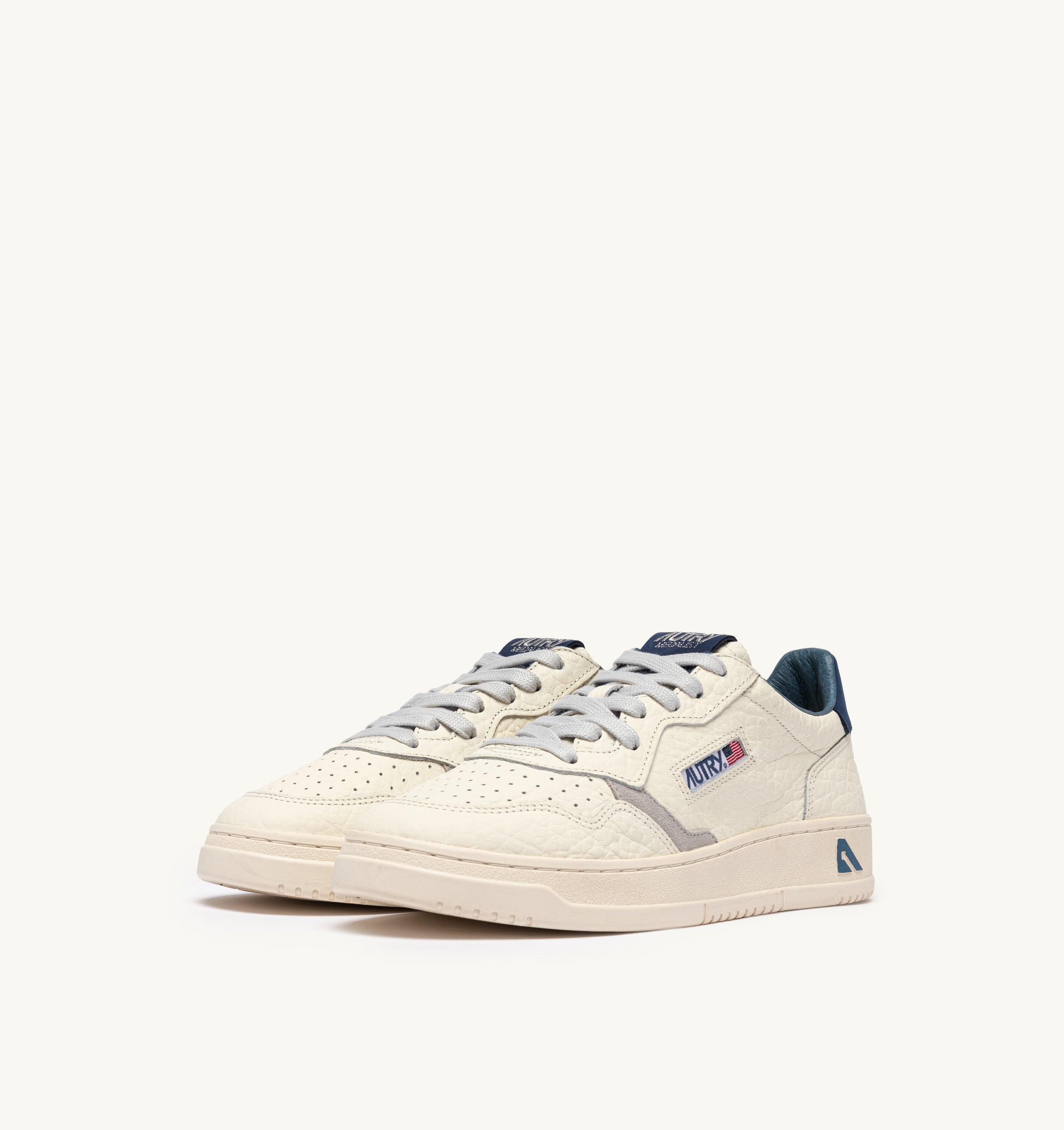 Autry Medalist Low AULM-NE20 Sneaker Uomo Bianco Blu