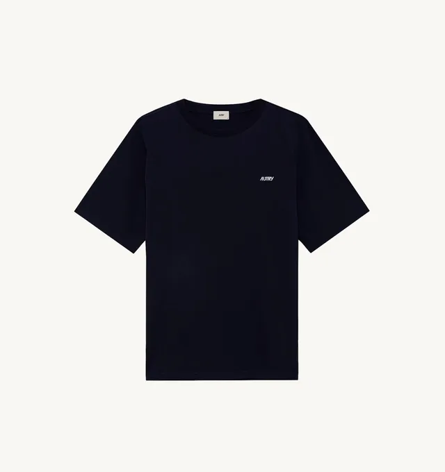 Autry Main T-Shirt Uomo Blu Cotone Regular Fit