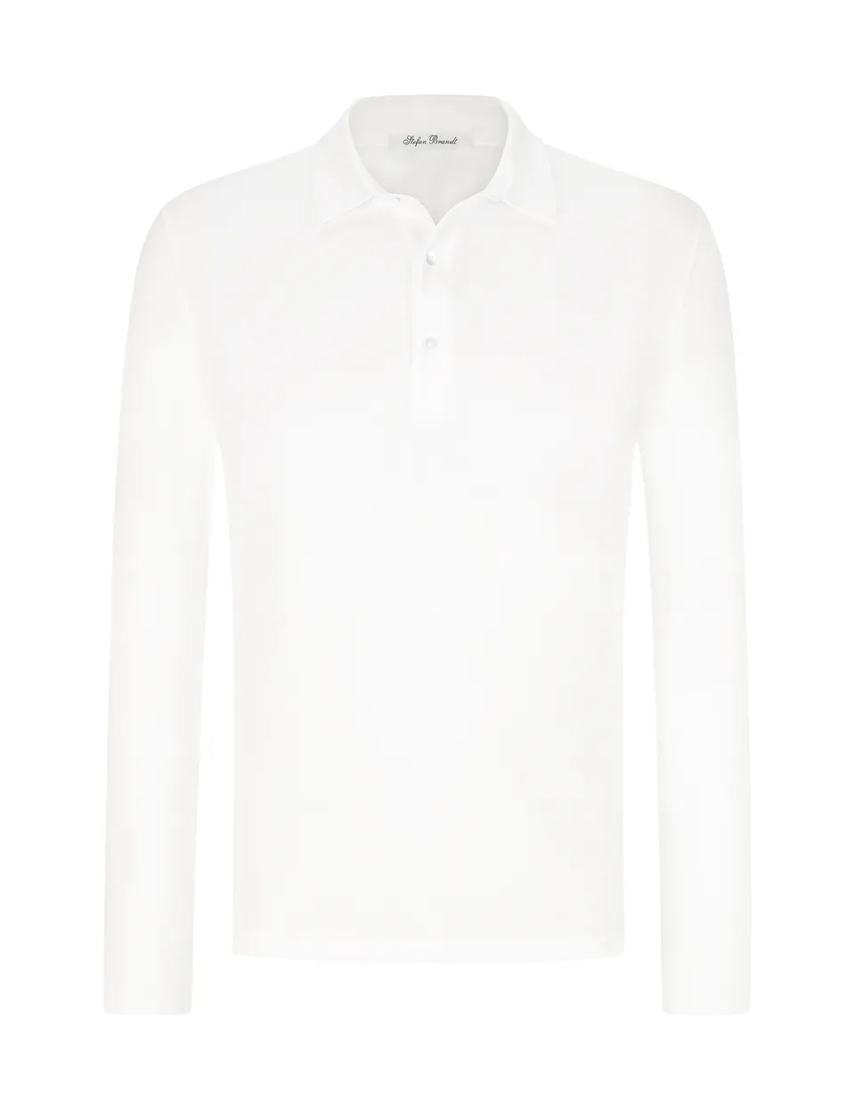 Stefan Brandt Luuk 3 polo manica lunga cotone regular