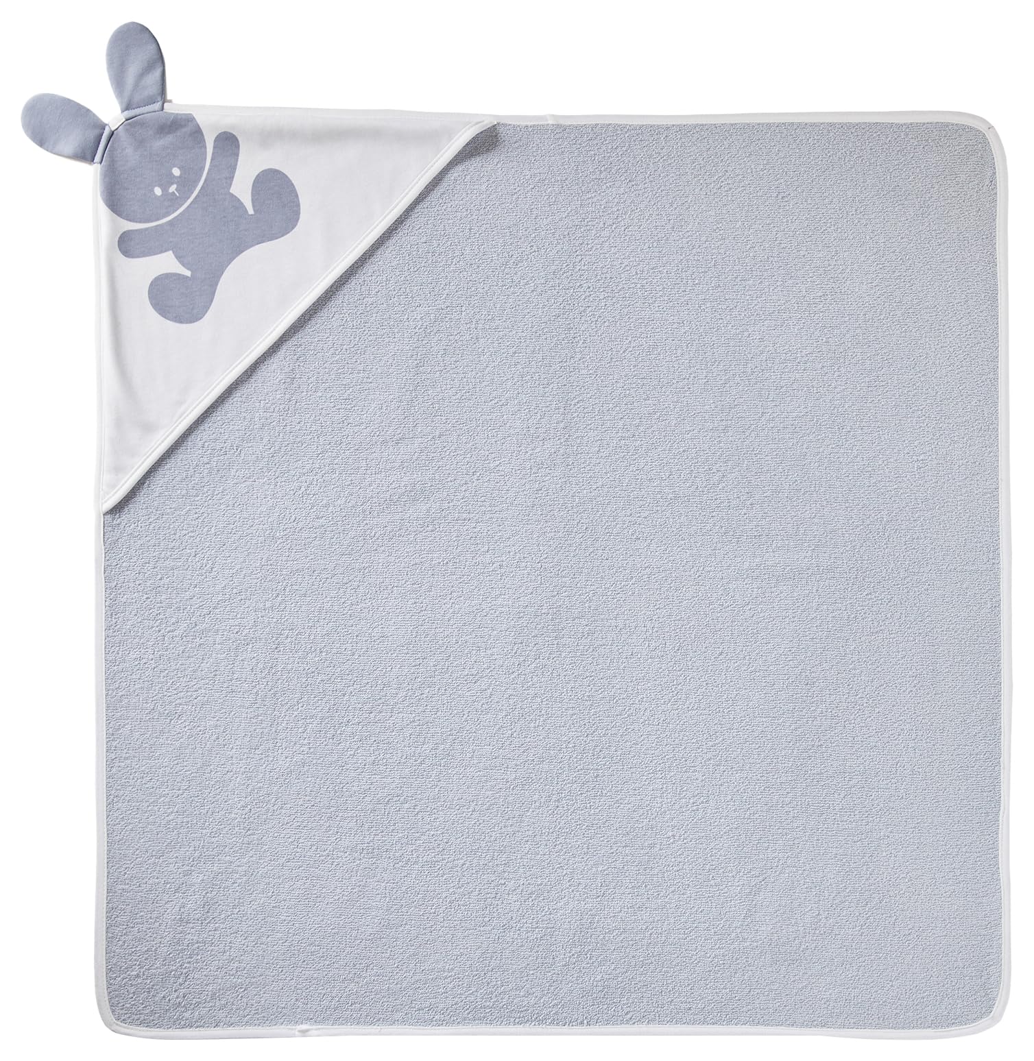 Benetton 6FH3F7113 accappatoio bambino blu spugna cotone
