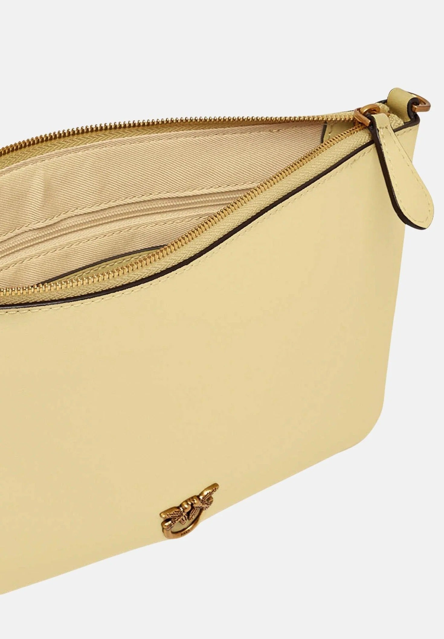 Pinko 100455 A0F1 Flat Love Simply borsa giallo vaniglia