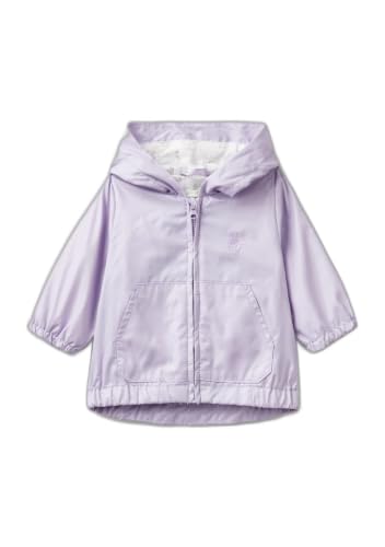 Benetton Giacca Bimbi Blu Notte 252 K-Way Cappuccio