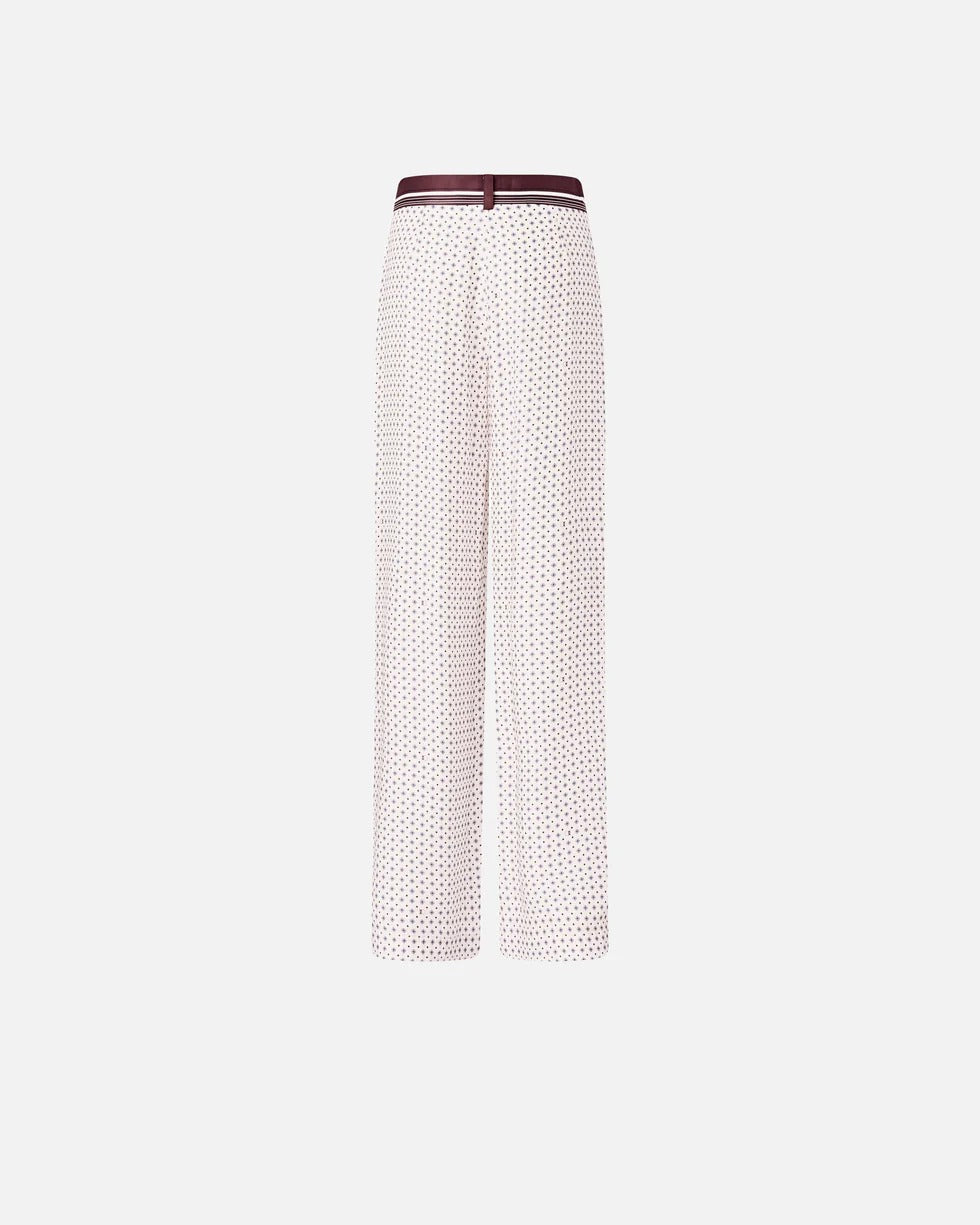Pinko Ruth 106203 A31K Pantalone Multicolor viscosa twill