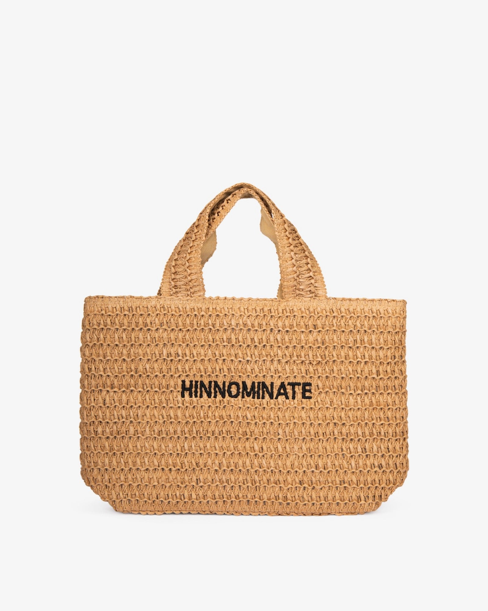 Hinnominate HMACW00199 borsa raffia naturale