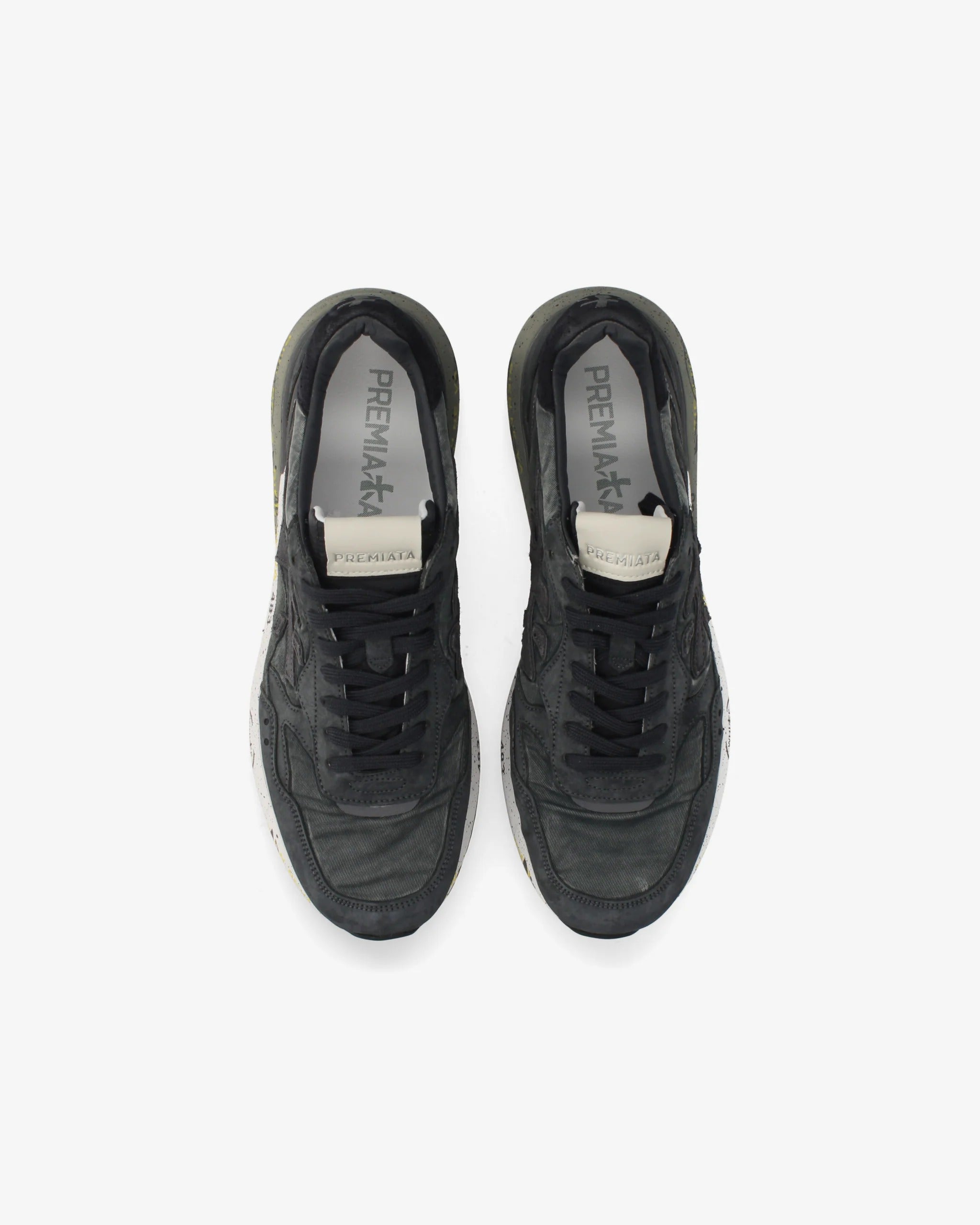 Premiata Mick 8448 sneaker uomo navy suede mesh