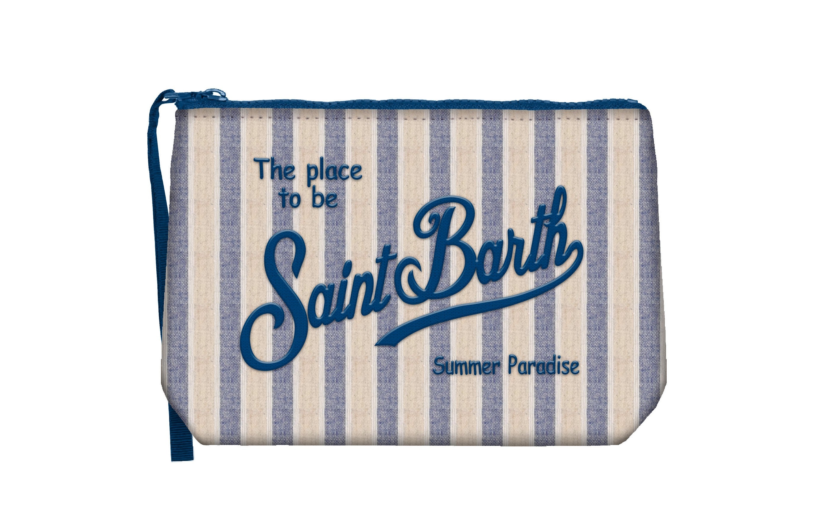 MC2 Saint Barth Aline Cotton 00240L Pochette Cotone Navy