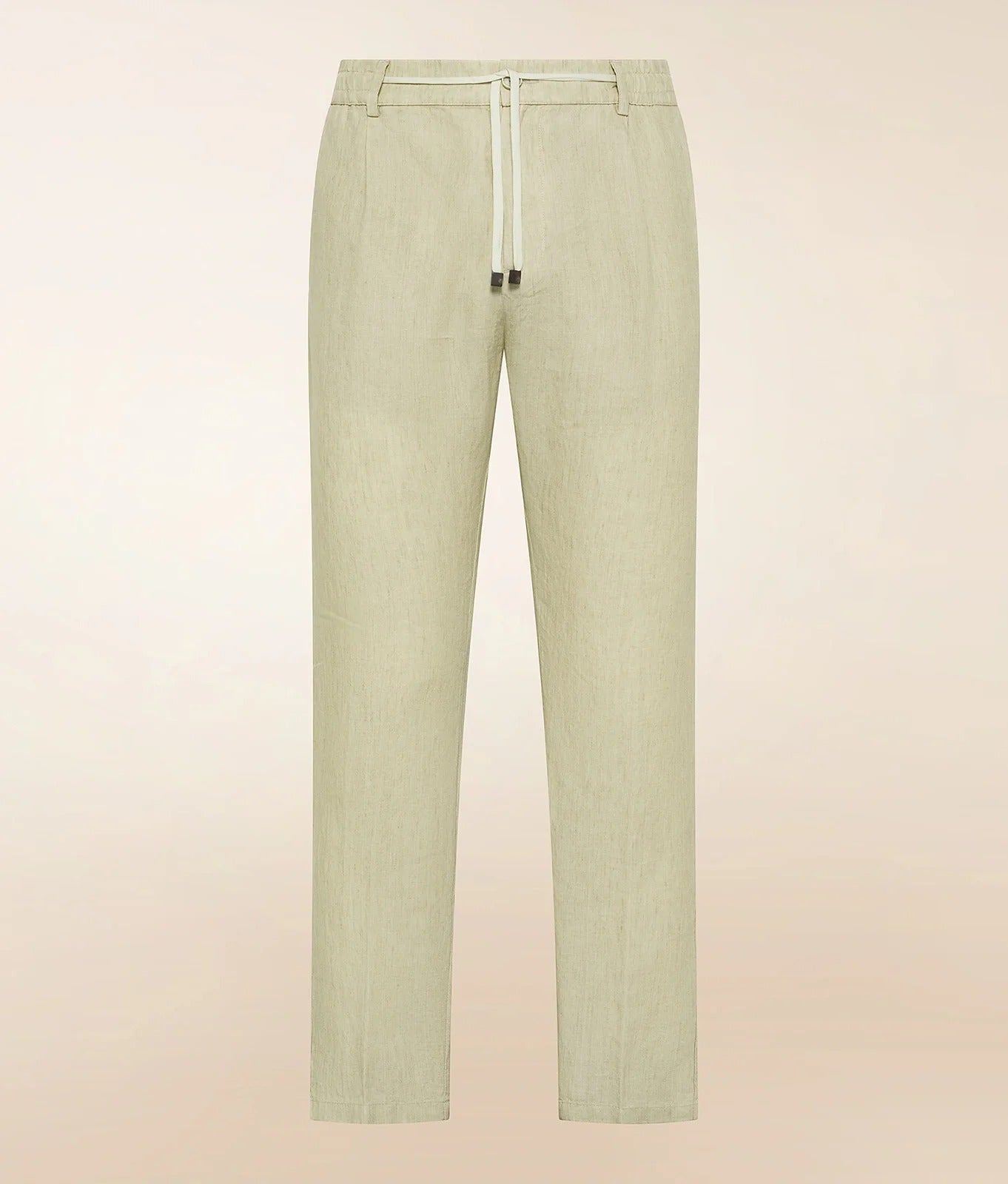 Cruna Mitte 1712 pantalone uomo ecru lino