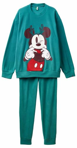 Benetton Intimo 3I474P032 Pigiama Uomo S Pile Disney
