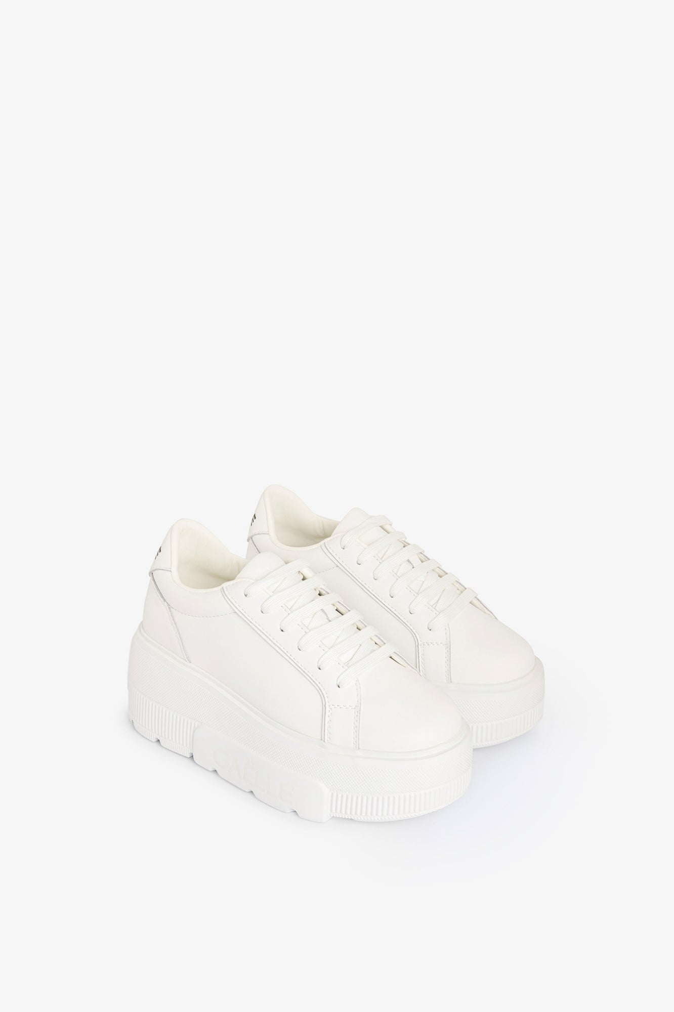 Gaelle Paris Addict GACAW01615 sneakers bianco platform