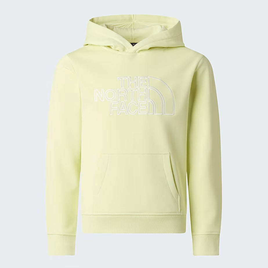 The North Face Drew Peak Light NF0A8GR8 felpa ragazzi Lemon Mist