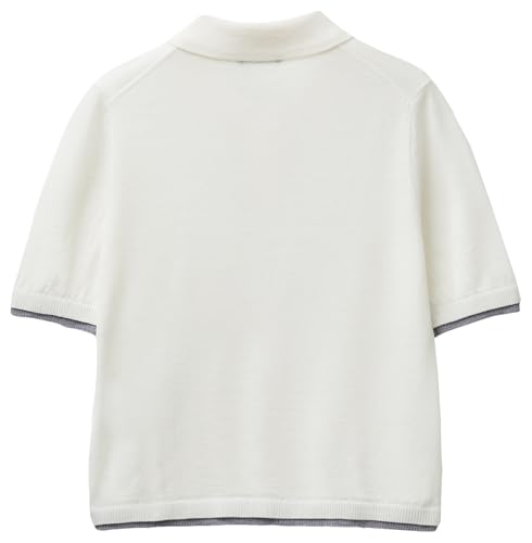 Benetton Polo M/M maglia polo manica corta in lana extrafine